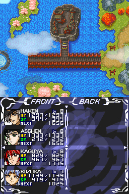 Pantallazo de Super Robot Taisen OG Saga para Nintendo DS