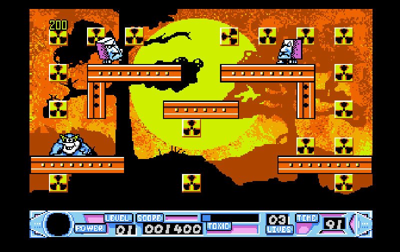 Pantallazo de Super Seymour Saves the Planet para Amiga