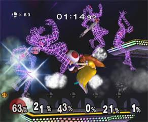Pantallazo de Super Smash Bros. Melee para GameCube