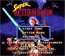 Pantallazo de Super Star Wars: Return of the Jedi para Super Nintendo