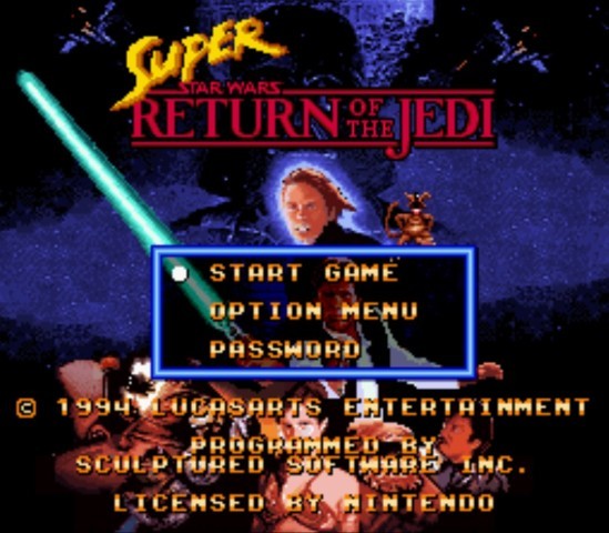 Pantallazo de Super Star Wars: Return of the Jedi para Super Nintendo