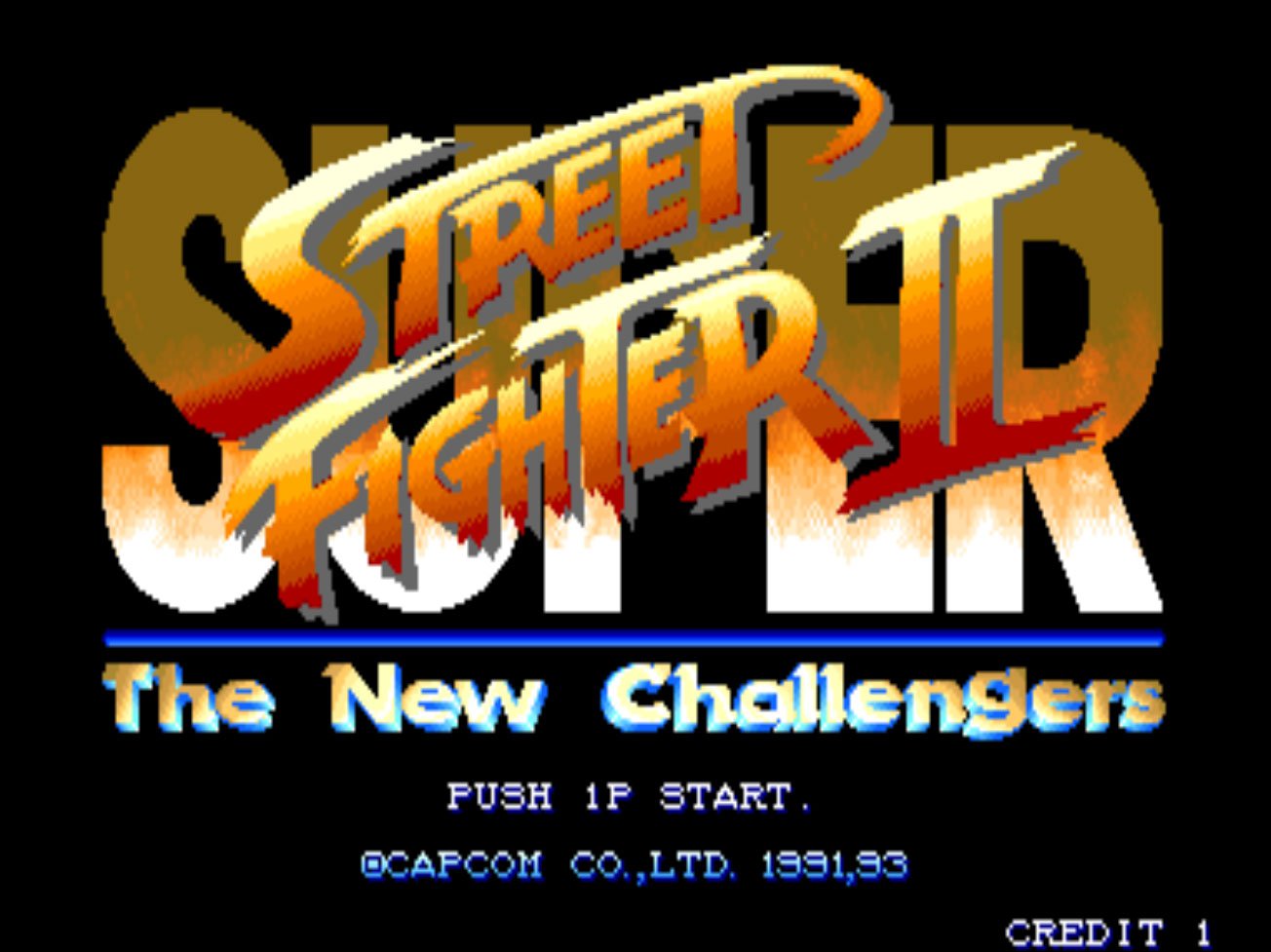 Pantallazo de Super Street Fighter II: The New Challengers para M.A.M.E.