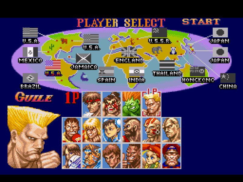 Pantallazo de Super Street Fighter II: The New Challengers para Super Nintendo