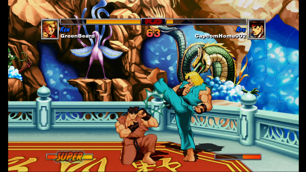 Pantallazo de Super Street Fighter II Turbo HD Remix (Xbox Live Arcade) para Xbox 360