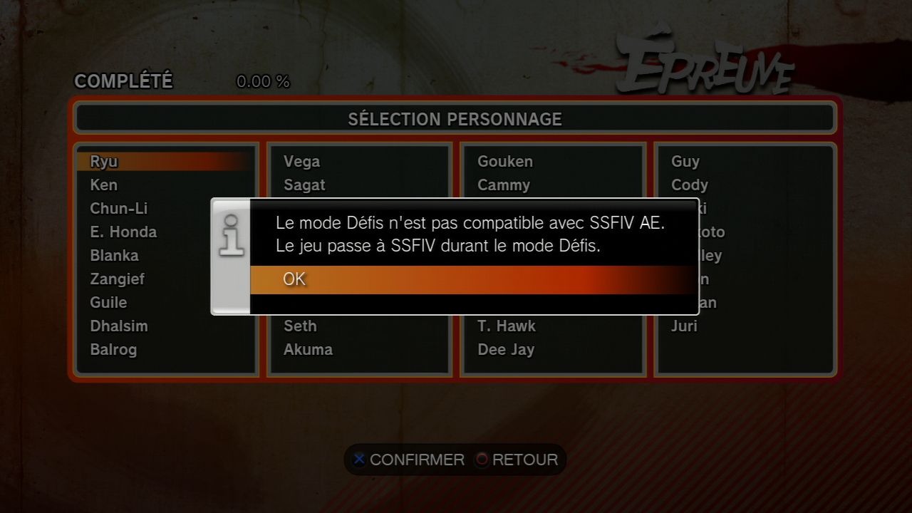 Pantallazo de Super Street Fighter IV Arcade Edition para PlayStation 3