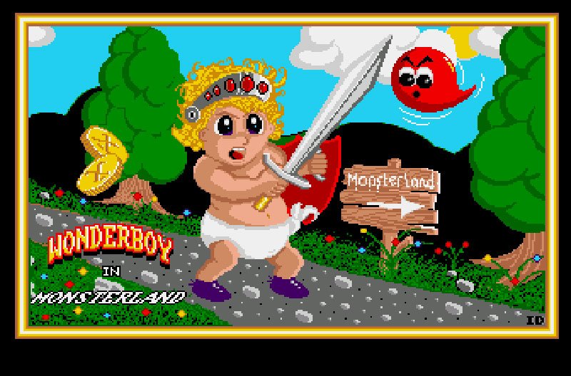 Pantallazo de Super Wonder Boy in Monster Land para Amiga