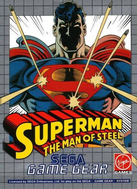 Caratula de Superman: The Man of Steel para Gamegear