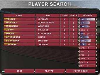 Pantallazo de Sven Goran Eriksson's World Cup Manager para PlayStation