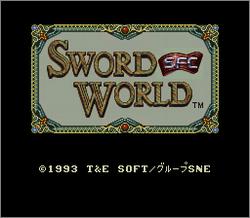 Pantallazo de Sword World SFC (Japonés) para Super Nintendo