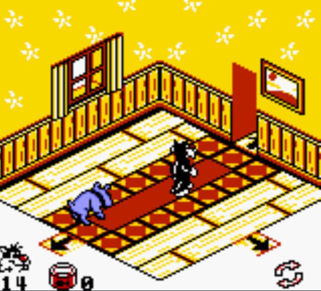 Pantallazo de Sylvester and Tweety: Breakfast on the Run para Game Boy Color