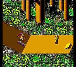 Pantallazo de T&C Surf Designs: Thrilla's Surfari para Nintendo (NES)