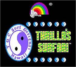 Pantallazo de T&C Surf Designs: Thrilla's Surfari para Nintendo (NES)