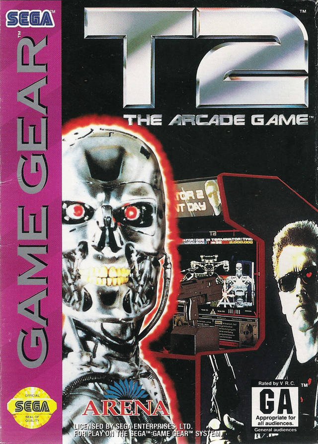 Caratula de T2: The Arcade Game para Gamegear