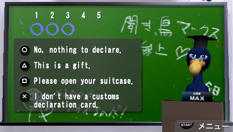Pantallazo de TALKMAN Shiki Shabilingual Eikaiwa (Japonés) para PSP