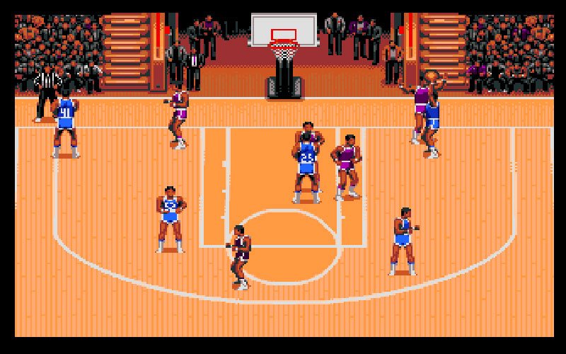 Pantallazo de TV Sports: Basketball para Amiga