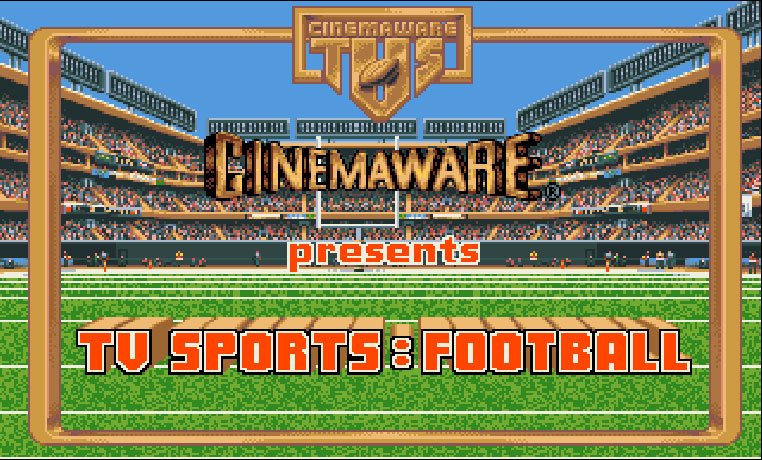 Pantallazo de TV Sports: Football para Amiga
