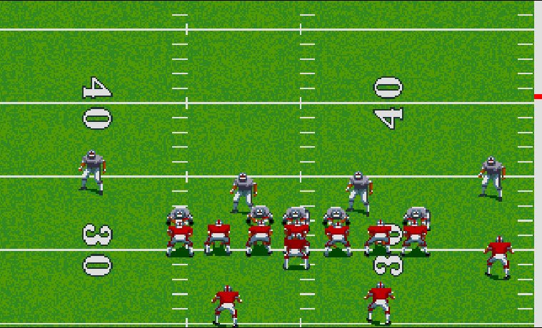 Pantallazo de TV Sports: Football para Amiga