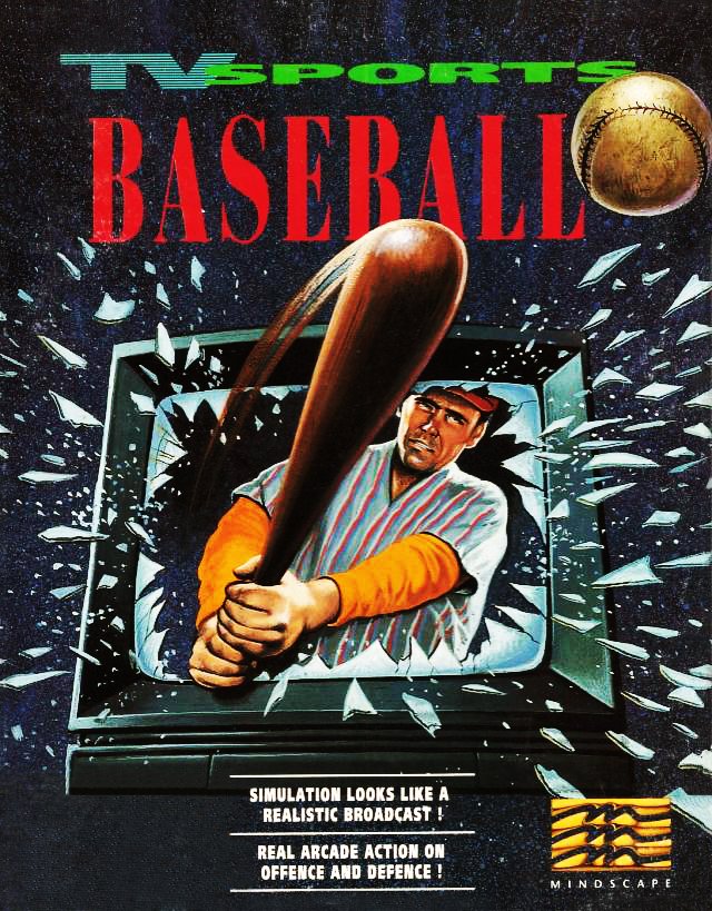 Caratula de TV Sports Baseball para Amiga