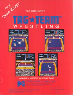 Caratula de Tag Team Wrestling para M.A.M.E.
