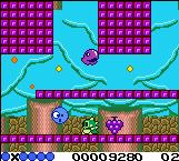 Pantallazo de Taito Memorial: Bubble Bobble para Game Boy Color