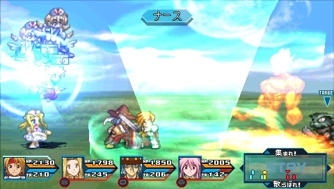 Pantallazo de Tales of Phantasia: Narikiri Dungeon X para PSP