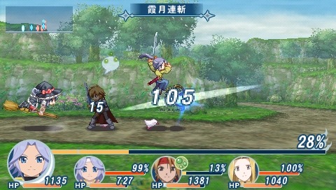 Pantallazo de Tales of Phantasia: Narikiri Dungeon X para PSP