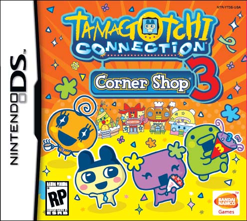 Caratula de Tamagotchi Connection: Corner Shop 3 para Nintendo DS