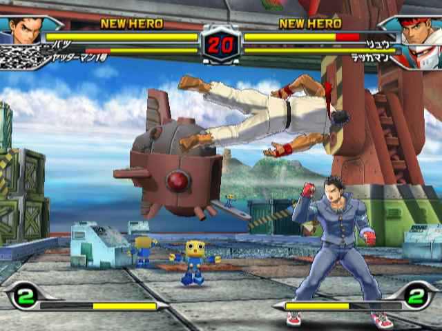Pantallazo de Tatsunoko vs. Capcom: Ultimate All-Stars para Wii