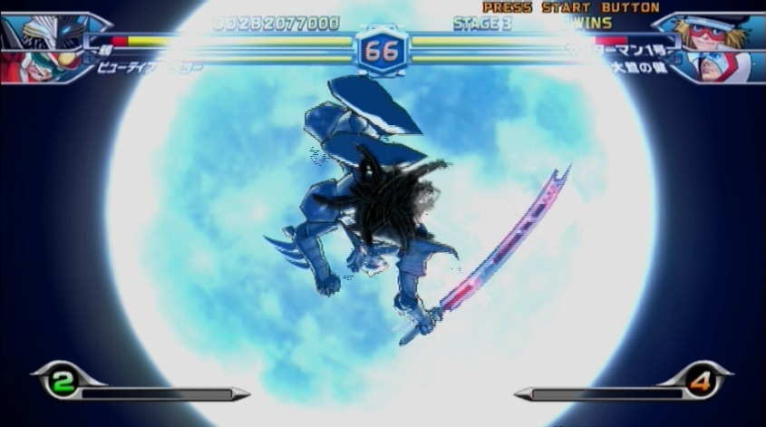 Pantallazo de Tatsunoko vs. Capcom: Ultimate All-Stars para Wii