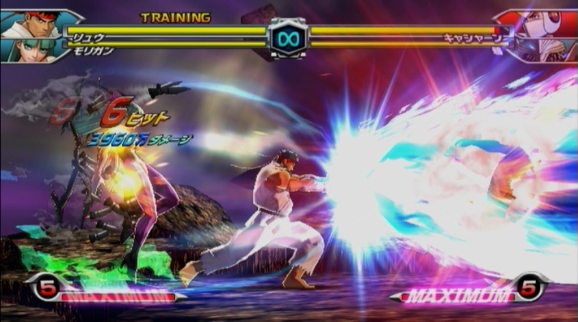 Pantallazo de Tatsunoko vs. Capcom: Ultimate All-Stars para Wii