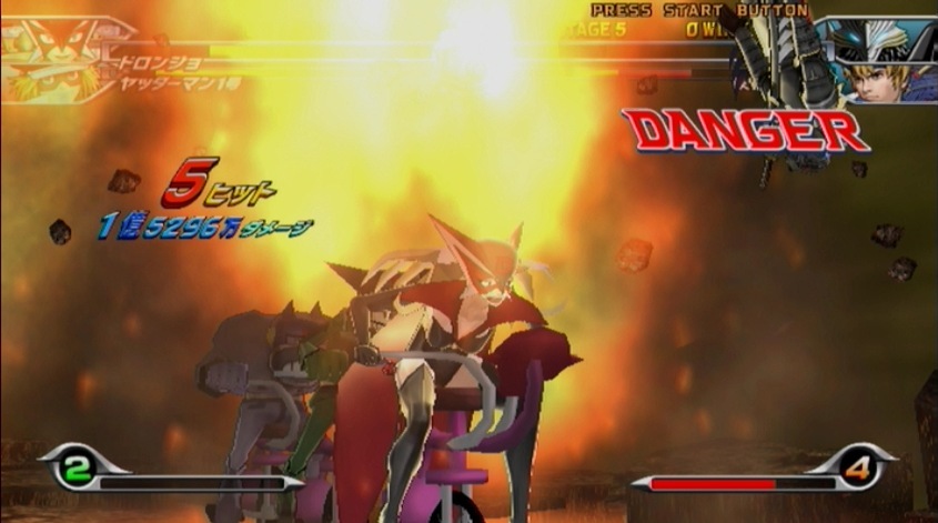 Pantallazo de Tatsunoko vs. Capcom: Ultimate All-Stars para Wii
