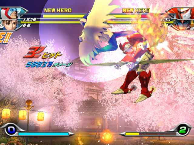 Pantallazo de Tatsunoko vs. Capcom: Ultimate All-Stars para Wii