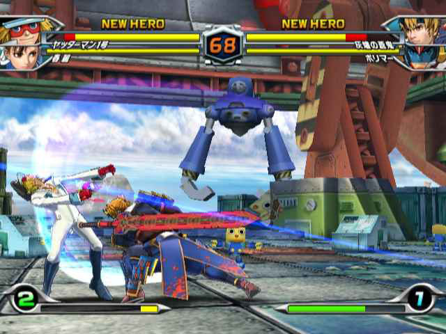 Pantallazo de Tatsunoko vs. Capcom: Ultimate All-Stars para Wii