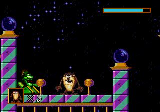 Pantallazo de Taz in Escape from Mars para Sega Megadrive