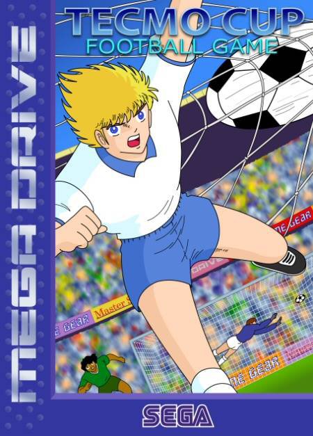 Caratula de Tecmo Cup Football Game (Japonés) para Sega Megadrive