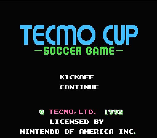 Pantallazo de Tecmo Cup Football Game para Nintendo (NES)