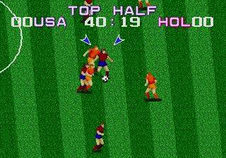 Pantallazo de Tecmo World Cup '92 (Europa) para Sega Megadrive