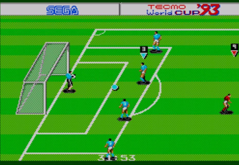 Pantallazo de Tecmo World Cup 93 para Sega Master System