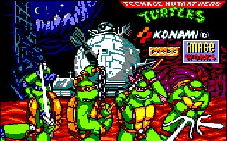 Pantallazo de Teenage Mutant Hero Turtles 2: Coin Up para Amstrad CPC