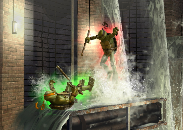 Pantallazo de Teenage Mutant Ninja Turtles: Smash Up para Wii