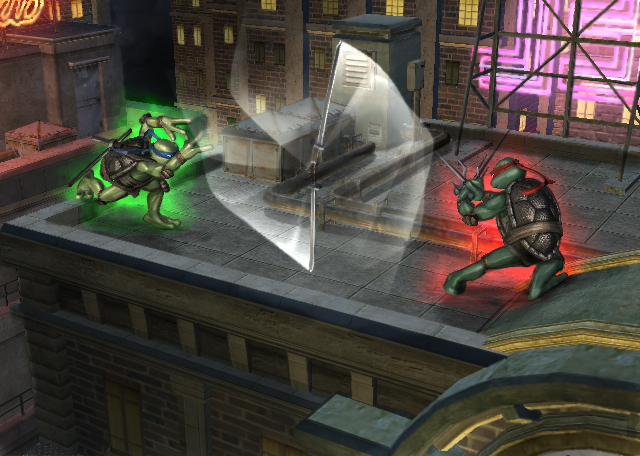 Pantallazo de Teenage Mutant Ninja Turtles: Smash Up para Wii