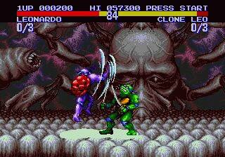 Pantallazo de Teenage Mutant Ninja Turtles: Tournament Fighters para Sega Megadrive