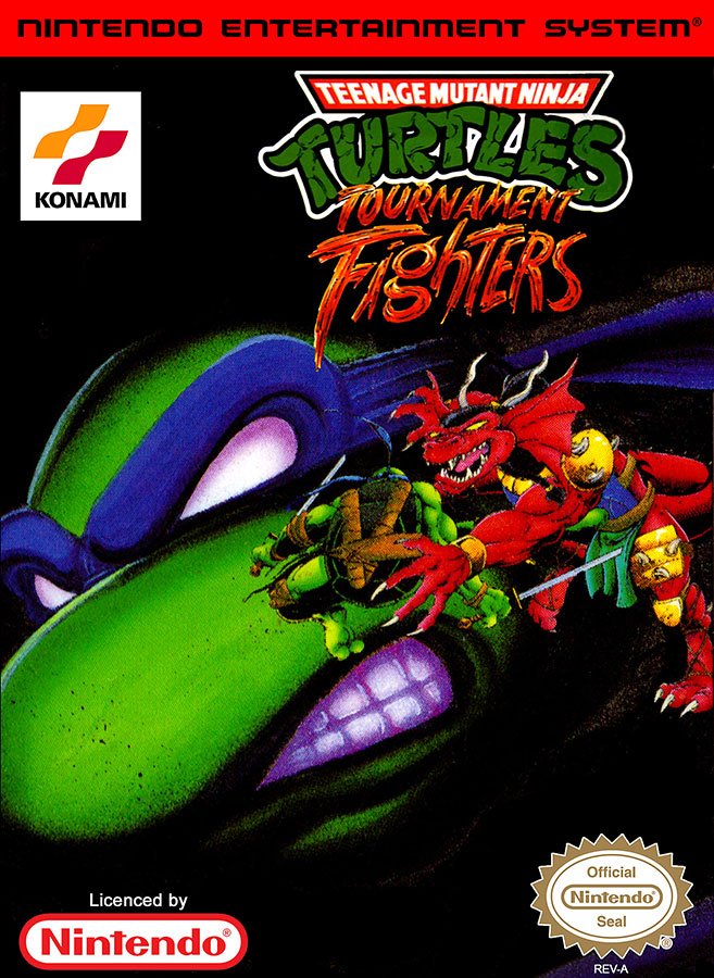 Caratula de Teenage Mutant Ninja Turtles: Tournament Fighters para Nintendo (NES)