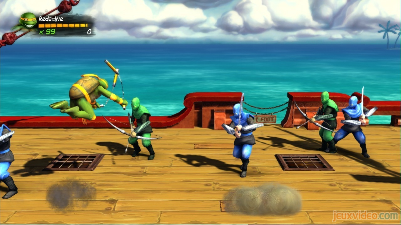 Pantallazo de Teenage Mutant Ninja Turtles: Turtles in Time Re-Shelled para PlayStation 3