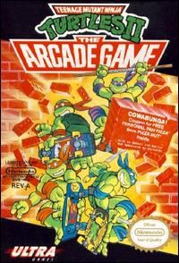 Caratula de Teenage Mutant Ninja Turtles II: The Arcade Game para Nintendo (NES)