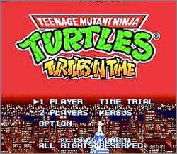 Pantallazo de Teenage Mutant Ninja Turtles IV: Turtles in Time (Japonés) para Super Nintendo