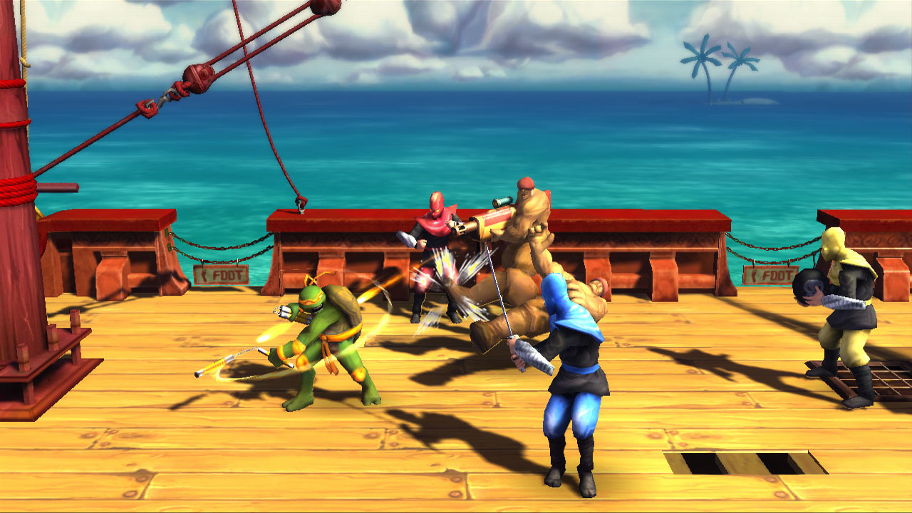 Pantallazo de Teenage Mutant Ninja Turtles IV: Turtles in Time Re-Shelled (Xbox Live Arcade) para Xbox 360