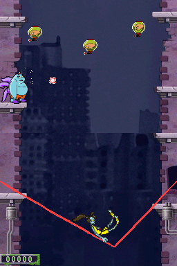 Pantallazo de Teenage Zombies: Invasion of the Alien Brain Thingys! para Nintendo DS