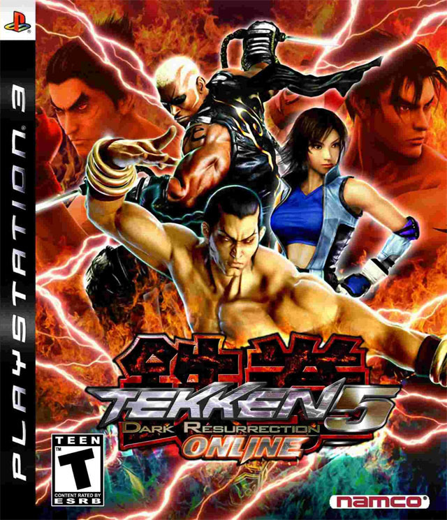 Caratula de Tekken 5 : Dark Resurrection Online (Ps3 Descargas) para PlayStation 3