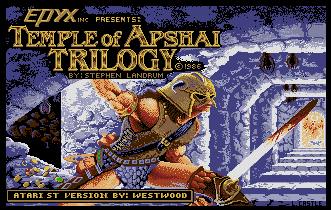 Pantallazo de Temple of Apshai Trilogy para Atari ST
